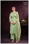Malira 4348 By Ganga Bemberg Habutai Designer Salwar Suits Wholesalers In Surat